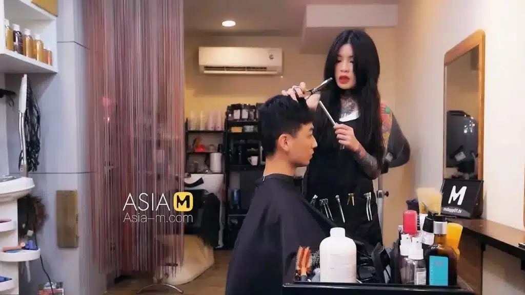 Modelmedia Asia Barber Shop Bold Sex Ai Qiu Mdwp 0004 Best Original Asia Porn Video 60